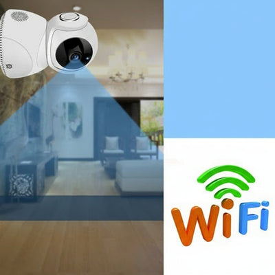 מצלמת HD 1080P מצלמת PTZ אלחוטית פנורמית 360°