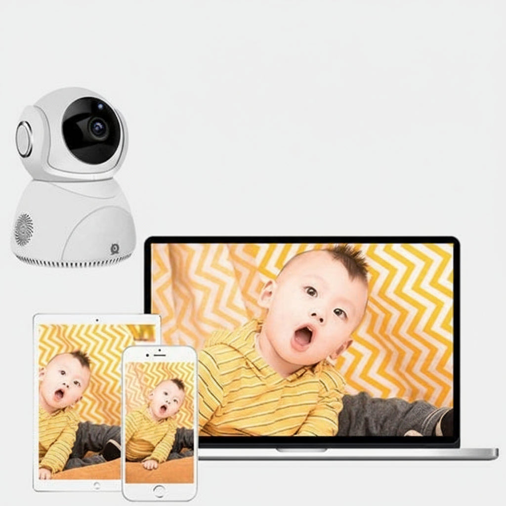 מצלמת HD 1080P מצלמת PTZ אלחוטית פנורמית 360°