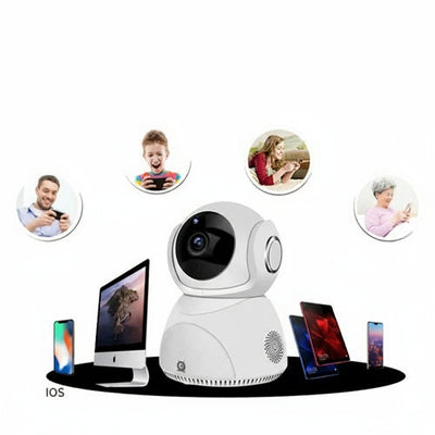 מצלמת HD 1080P מצלמת PTZ אלחוטית פנורמית 360°