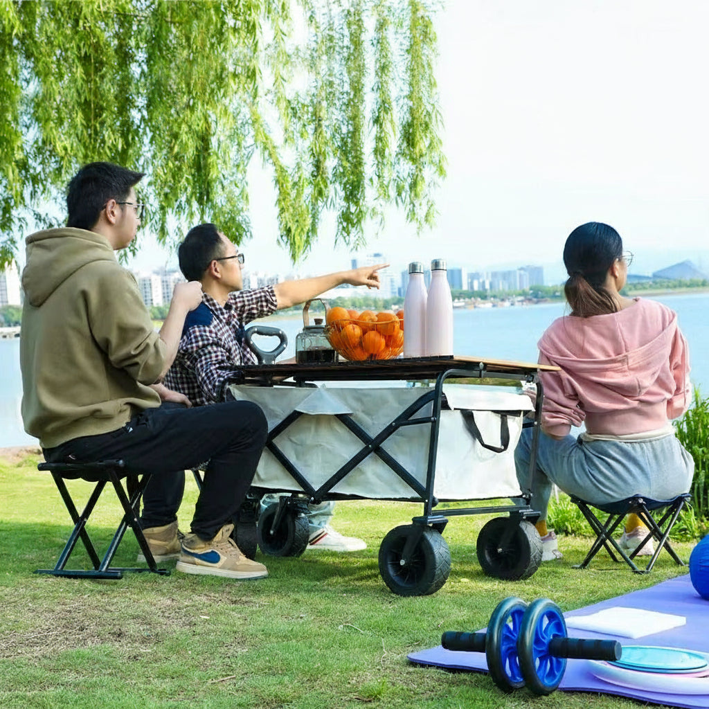 עגלת חוף מתקפלת