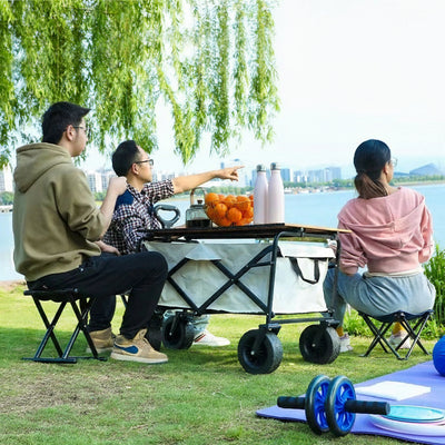 עגלת חוף מתקפלת